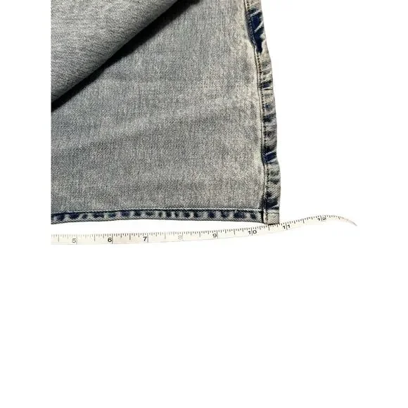 Dear John Women's Flared Side-Slit Hem Jeans Size 31 Light Wash - Picture 8 of 10